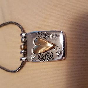 BRIGHTON Two-Sided Necklace with Swarovski crystals